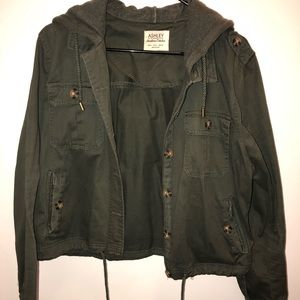 Army green jacket